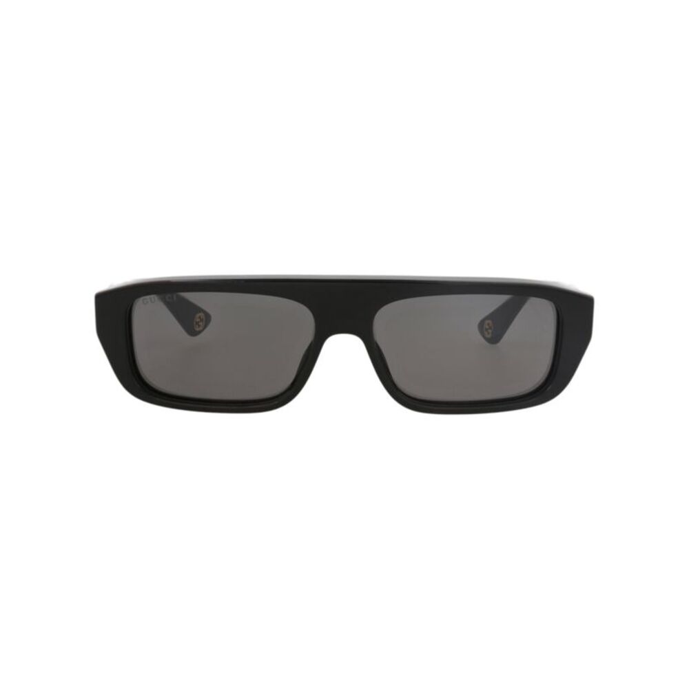 Gucci Square-Frame Recycled Acetate Sunglasses Black Mens